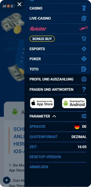 Kontoeinstellungen
