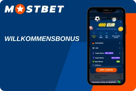 Mostbet Willkommensbonus